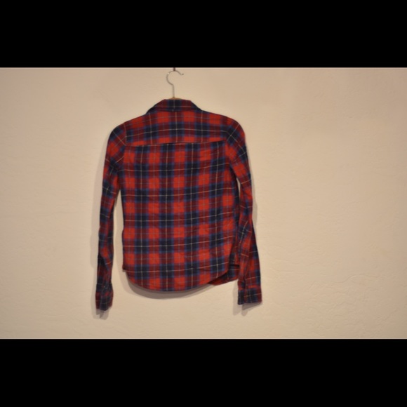 Hollister plaid long sleeve shirt - Picture 2 of 3
